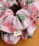Summer Watermelon Scrunchie