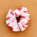Strawberry Scrunchie: Handmade Cotton Hair Accessory