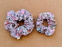 Halloween Candy Scrunchie: XL Cotton Seersucker Hair Tie
