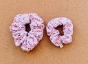 Daisy Candy Canes Scrunchie | XL scrunchie | gift's for her | Christmas time