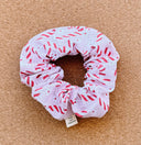Daisy Candy Canes Scrunchie | XL scrunchie | gift's for her | Christmas time