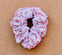 Daisy Candy Canes Scrunchie | XL scrunchie | gift's for her | Christmas time