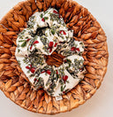 Cottagecore Christmas Holly Scrunchie: Festive season