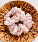 Pink Bow Scrunchie