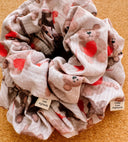 Valentine Bear Scrunchie | XL scrunchie