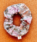 Floral Cotton XXL Scrunchie: Handmade Hair Accessory