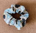 Sunflower Scrunchie: Handmade Cotton Hair Tie, XL Size
