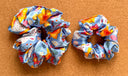 Handmade Easter Bunny Satin Scrunchie - XL Size
