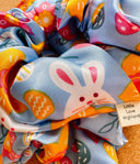 Handmade Easter Bunny Satin Scrunchie - XL Size