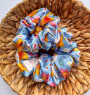 Handmade Easter Bunny Satin Scrunchie - XL Size
