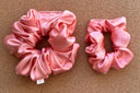 Peaches Satin Scrunchie | XL scrunchies