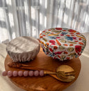 Cotton Bowl Covers: Washable, Reusable, Eco-Friendly (Set of Two)