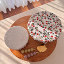 Cotton Bowl Covers: Washable, Reusable, Eco-Friendly (Set of Two)