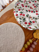 Cotton Bowl Covers: Washable, Reusable, Eco-Friendly (Set of Two)