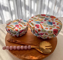 Cotton Bowl Covers: Washable, Reusable, Eco-Friendly (Set of Two)