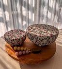 Cotton Bowl Covers: Washable, Reusable, Eco-Friendly (Set of Two)