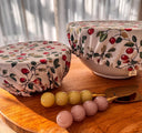 Cotton Bowl Covers: Washable, Reusable, Eco-Friendly (Set of Two)