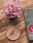 Wooden Coaster | Australian Wattle | eco friendly | coasters | Australiana