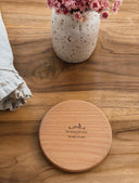 Wooden Coaster | Bunny moon | eco friendly | coasters