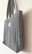 Handmade quilted toted | cotton market tote