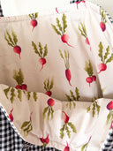 Handmade quilted toted | cotton market tote