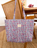 Handmade quilted toted | cotton market tote