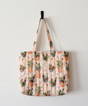 Handmade quilted toted | cotton market tote