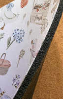Farmers Market Mouse Pad: Hand-Printed Desk Accessory
