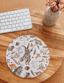 Gone with the Wind Mouse Pad: Hand-Printed Desk Accessory