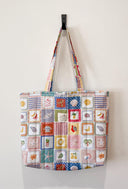 Handmade quilted toted | cotton market tote