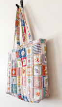 Handmade quilted toted | cotton market tote