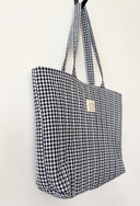 Handmade quilted toted | cotton market tote