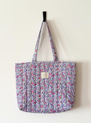 Handmade quilted toted | cotton market tote