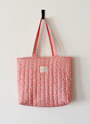 Handmade quilted toted | cotton market tote