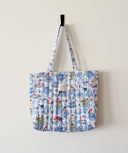 Handmade quilted toted | cotton market tote