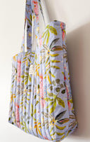 Handmade quilted toted | cotton market tote
