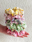 Easter Chicks Scrunchie: XL or Regular, Handmade
