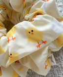 Easter Chicks Scrunchie: XL or Regular, Handmade