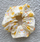 Easter Chicks Scrunchie: XL or Regular, Handmade