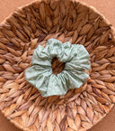 Handmade Cotton Floral Scrunchie: XXL Hair Accessory
