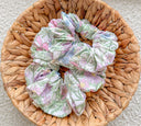 Easter Garden Scrunchie: XL or Regular, Handmade