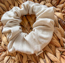 Linen Scrunchie: Handmade Sustainable Hair Tie
