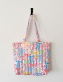 Handmade quilted toted | cotton market tote
