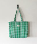 Handmade quilted toted | cotton market tote