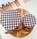 Reusable Cotton Bowl Covers: Eco-Friendly Food Storage - Set of 2