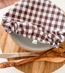 Reusable Cotton Bowl Covers: Eco-Friendly Food Storage - Set of 2