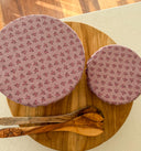 Reusable Cotton Linen Bowl Covers: Eco-Friendly Food Storage - Set of 2