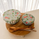 Cotton Bowl Covers: Washable, Reusable, Eco-Friendly (Set of Two)
