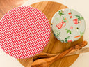 Cotton Bowl Covers: Washable, Reusable, Eco-Friendly (Set of Two)