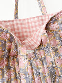 Handmade quilted tote | cotton market tote